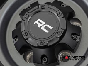 Ford Bronco Custom Wheels (1) - 85 Series - Gunmetal Gray w/ Black Lip - 17 x 9.0 / 6 x 135 / -12 / 4.5" - Rough Country Ford Bronco Custom Wheels (1) - 85 Series - Gunmetal Gray w/ Black Lip - 17 x 9.0 / 6 x 135 / -12 / 4.5" - Rough Country